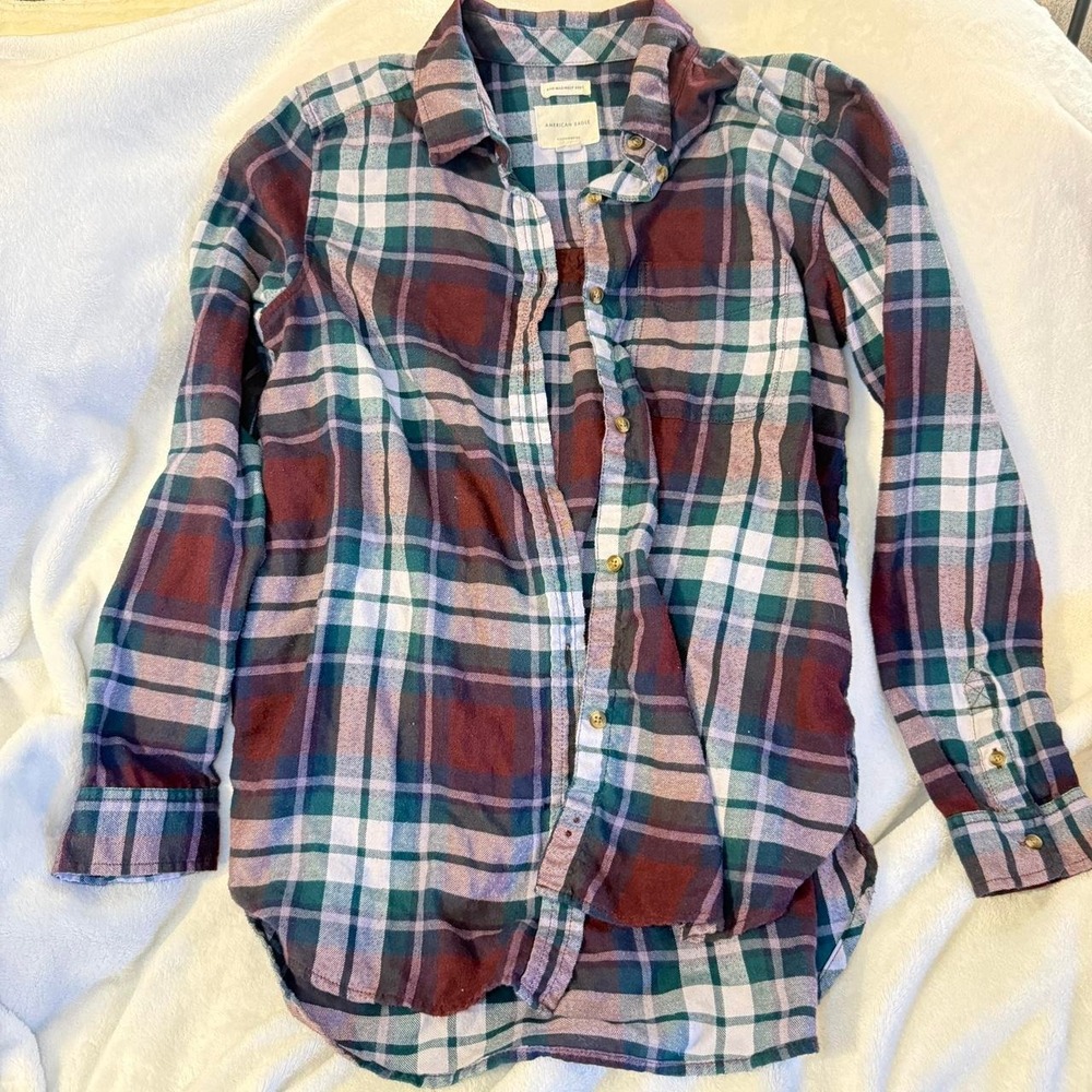 American Eagle Outfitters women's flannel shirt size M